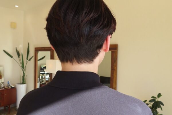 大人のセンターパート